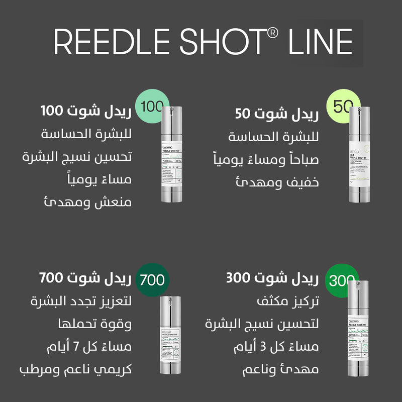 مجموعة ريدل شوت ميني - 3 أنواع (100/300/700)